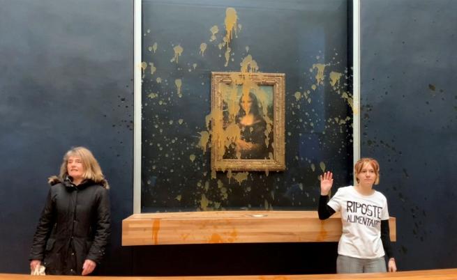След вандализма над „Мона Лиза“: Екоактивистите може да избегнат съдебно преследване