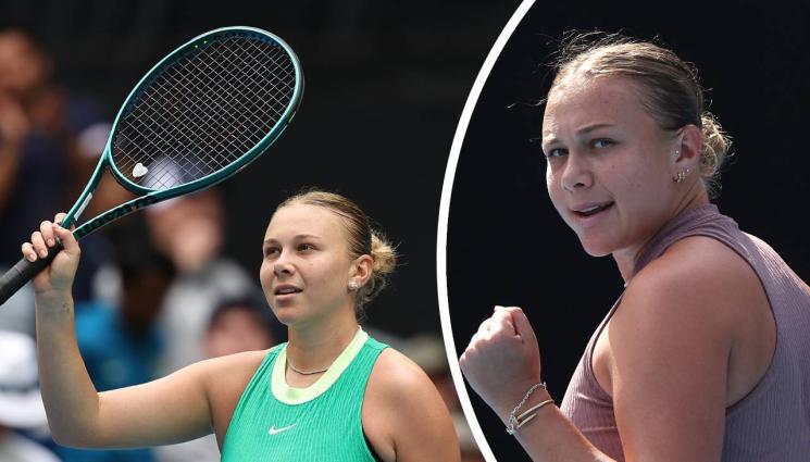 Аманда Анисимова - Тенисистка показа гърдите си на концерт