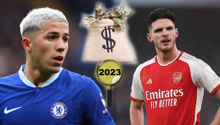 Енцо Фернандес Деклан Райс - Футболният бизнес процъфтява: Почти $ 10 милиарда пръснаха клубовете за трансфери за 2023-та