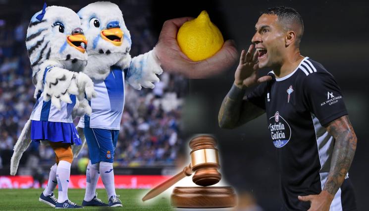 Уго Мало Селта Еспаньол папагал - ИСПАНСКА МУХА! Съдят играч, стиснал преди мач циците на талисмана на съперника (ВИДЕО)