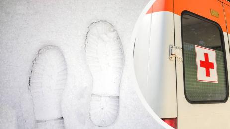 лед сняг линейка