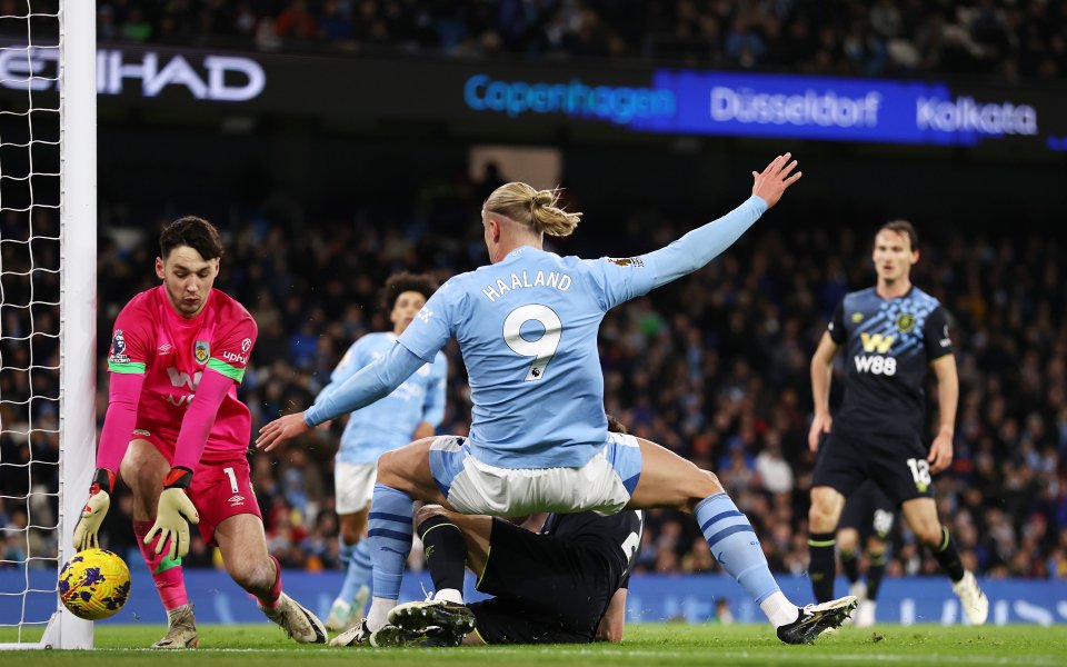 Манчестър Сити - Бърнли, Висша лига