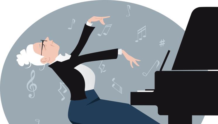 пиано - ЗЛАТНО ВРЕМЕ: Уроци по пиано свалят стреса