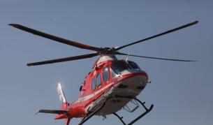 Спасиха с хеликоптер младеж, паднал на ски писта в Банско