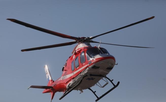 Спасиха с хеликоптер младеж, паднал на ски писта в Банско