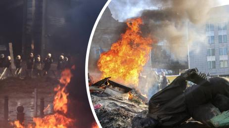 Брюксел протест фермери