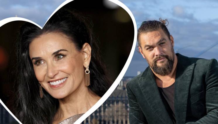 Джейсън Момоа Деми Мур - УЦЕЛЕН ОТ КУПИДОН: Джейсън Момоа обсебен от Деми Мур!