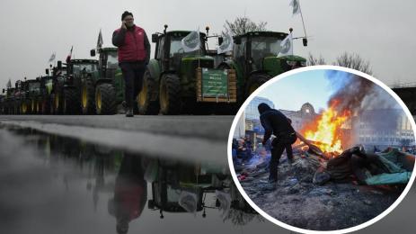 фермери протест