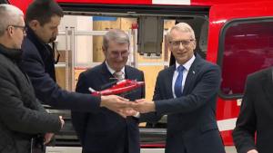 представяне на първия медицински хеликоптер у нас