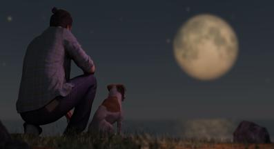 куче пълнолуние