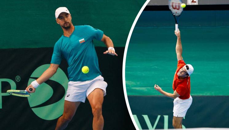 Димитър Кузманов Янаки Милев - Босна и Херцеговина ни поведе с 2-0 за купа „Дейвис“