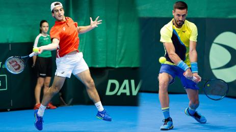 Купа Дейвис България Босна Бургас