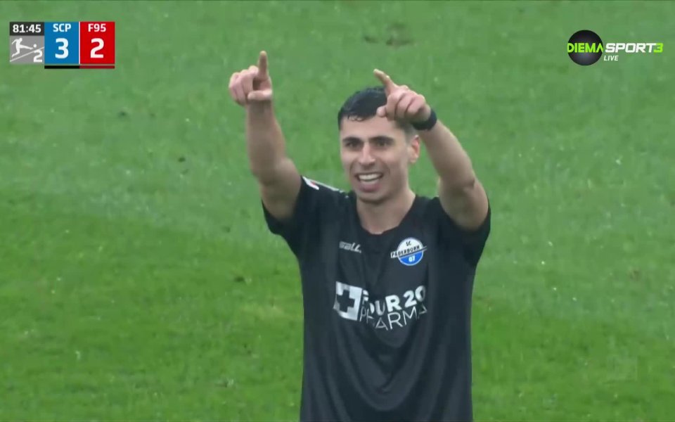 Падерборн надви Фортуна Дюселдорф след истинско голово шоу с 4:3 в