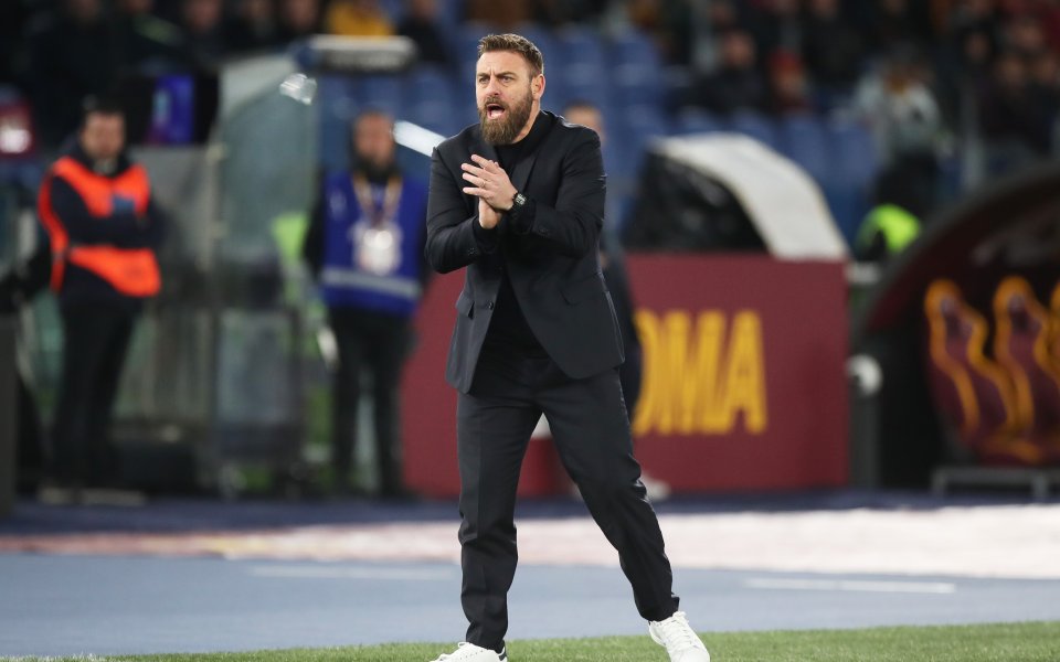 Треньорът на Рома Даниеле Де Роси постигна трета поредна победа