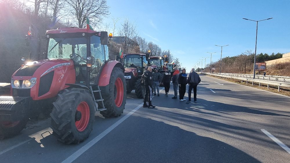Земеделци от цялата страна излязоха на протести