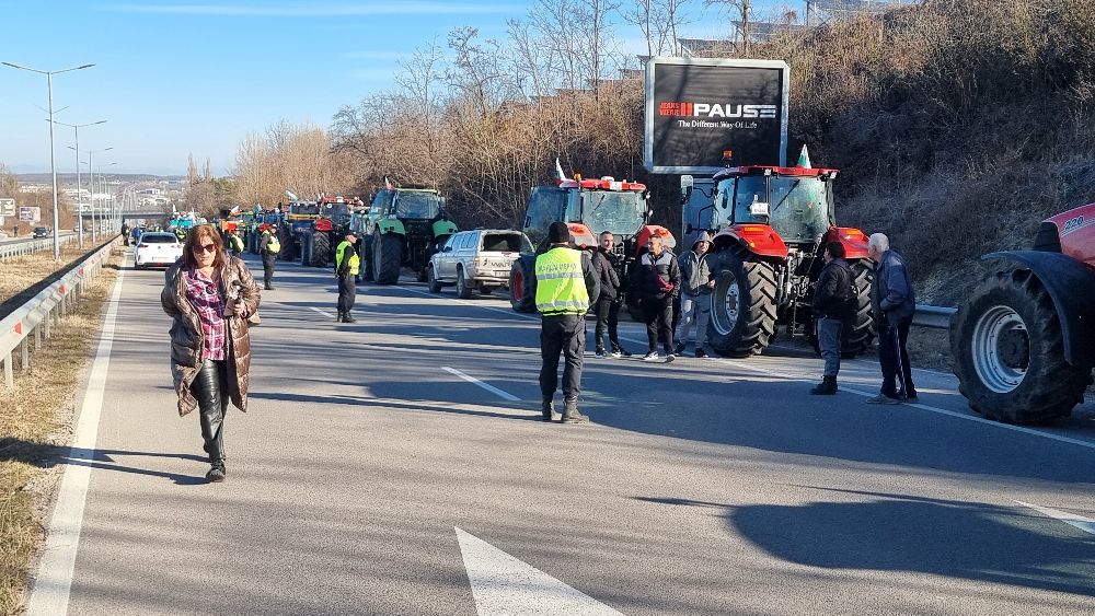 Земеделци от цялата страна излязоха на протести