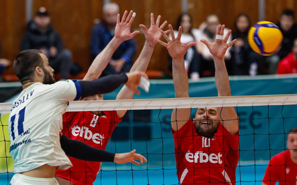 ВК ЦСКА - ВК Дея спорт 2:3, НВЛ