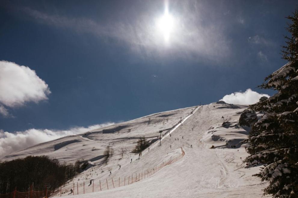 Снимка: Канадски скиор „излетя“ от писта и падна в гора в Банско