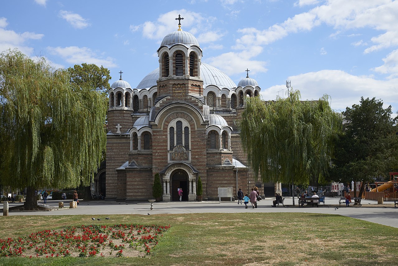  Църквата Свети Седмочисленици в столицата.,  