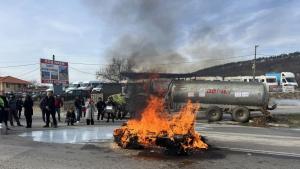 протест земеделци