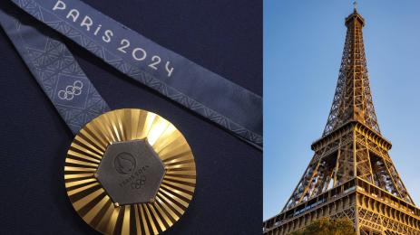 медали Айфелова кула Париж