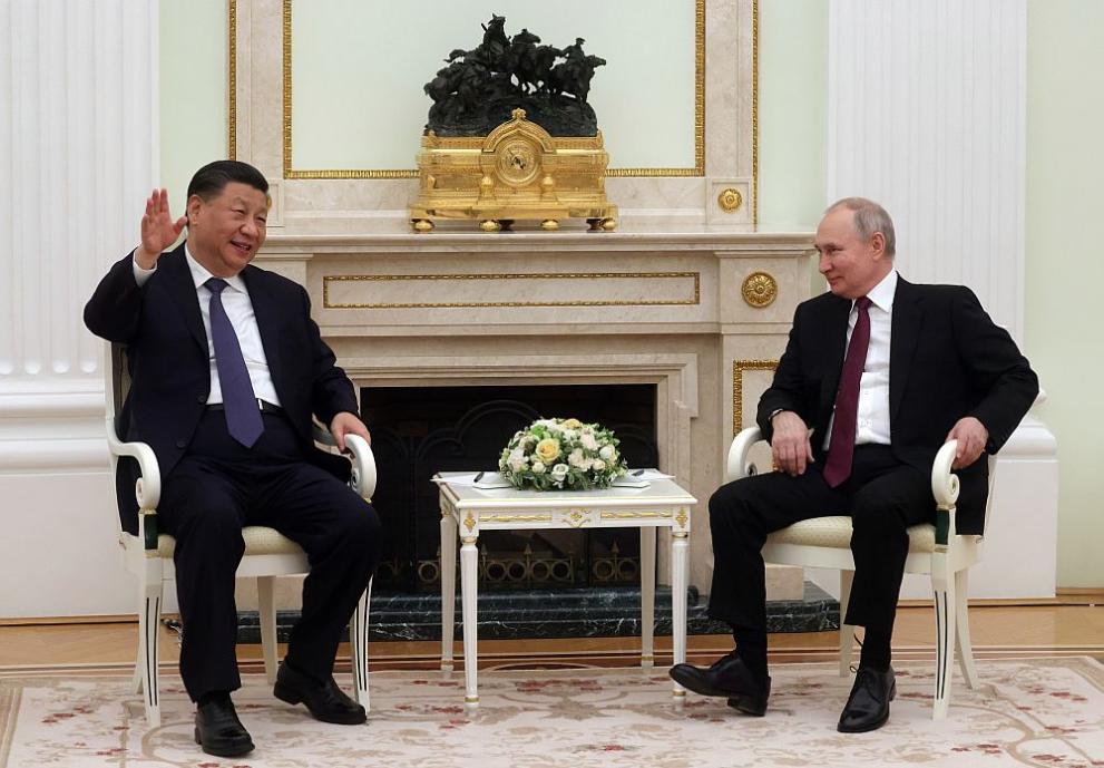Китайският президент и Владимир Путин