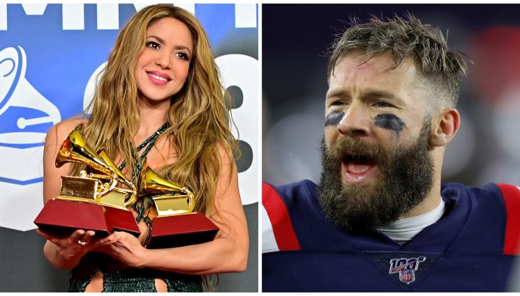 Шакира Джулиан Еделман - Шакира с нов футболист на рождения си ден