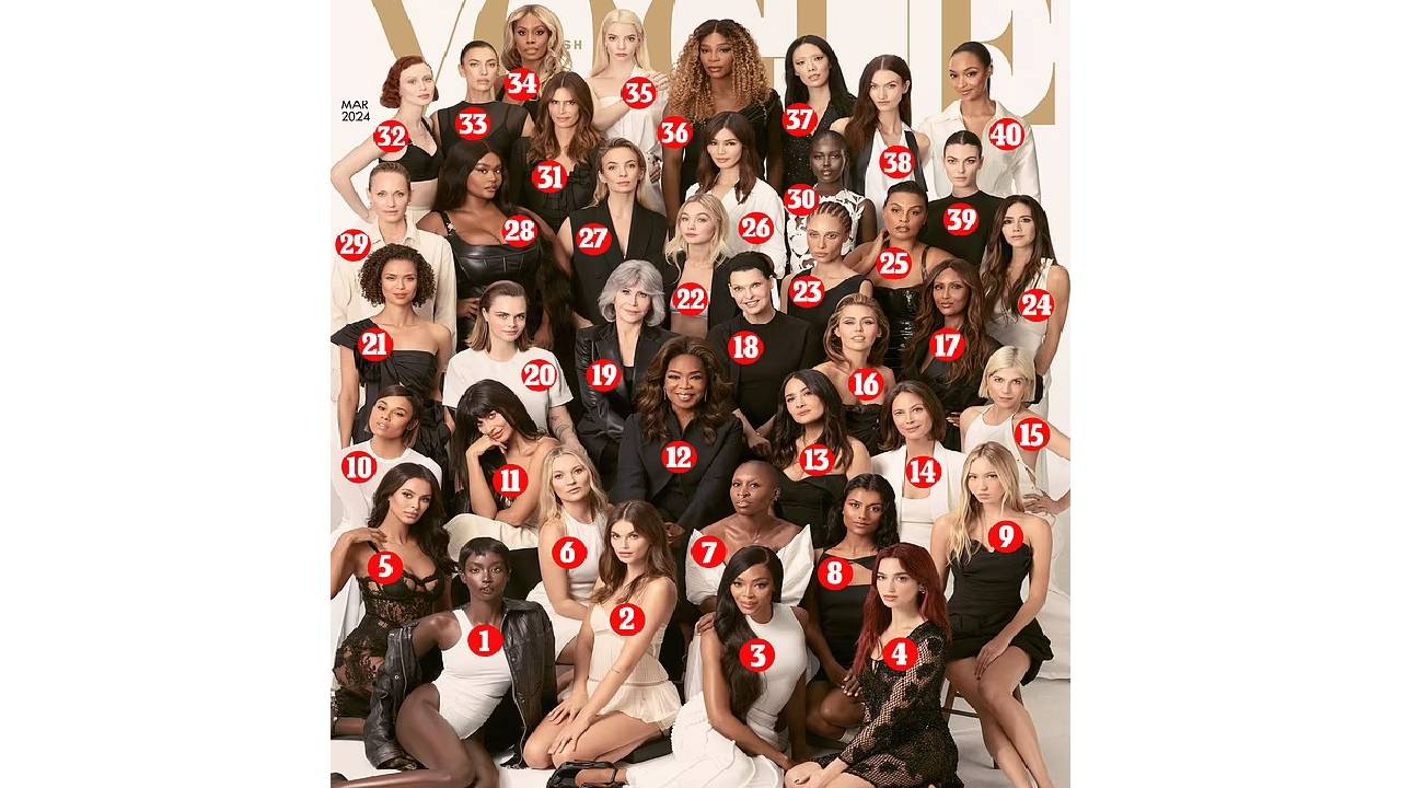 40 красавици на Вог