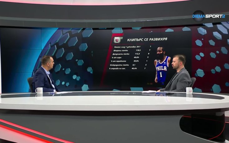 НБА Екшън - Клипърс се развихря