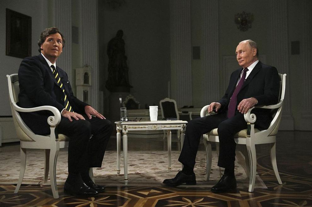 С последното интервю на руския президент Владимир Путин бе дадена