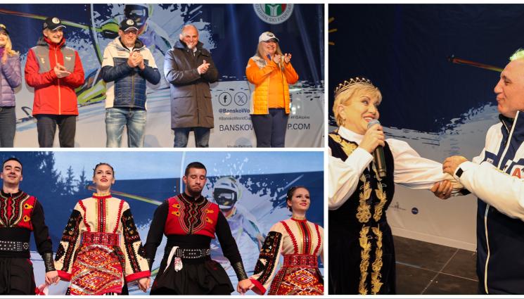 Банско - Грандиозно шоу с Николина Чакърдъкова и Ути Бъчваров откри Световната купа в Банско (ГАЛЕРИЯ)