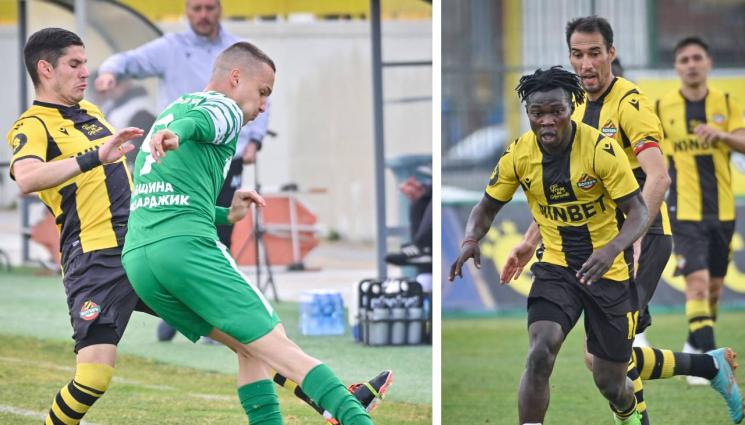 Ботев Пд Хебър - Ботев Пд и Хебър врътнаха приятелски хикс преди подновяването на сезона в Първа лига