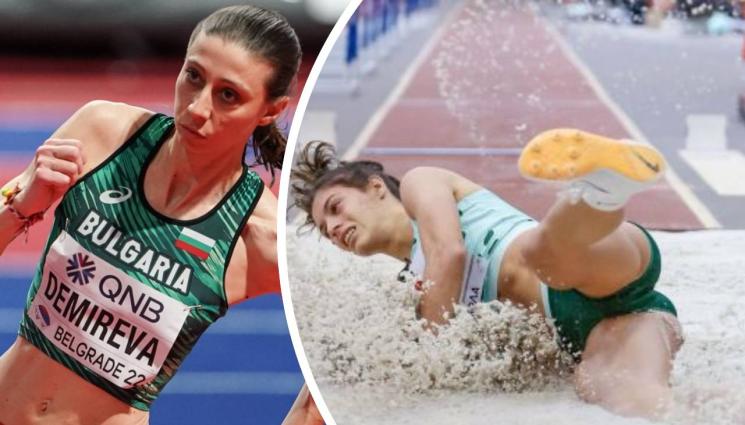 лека атлетика - Балканска титла за Мирела Демирева!