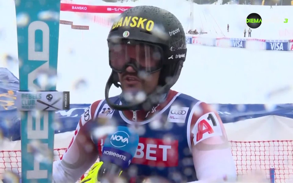 Алберт Попов записа време от 52.72 секунди в първия манш на