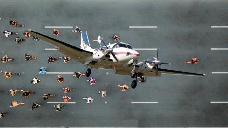 самолет улица