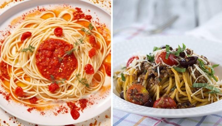 рецепти - БОНАПЕТИТНО: Апетитни спагети Болонезе или ароматни Помодоро с мащерка и чери домати