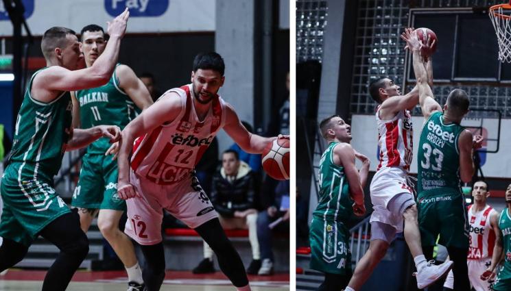 баскетбол - Шампионът Балкан се наложи над ЦСКА в баскетболното първенство за мъже
