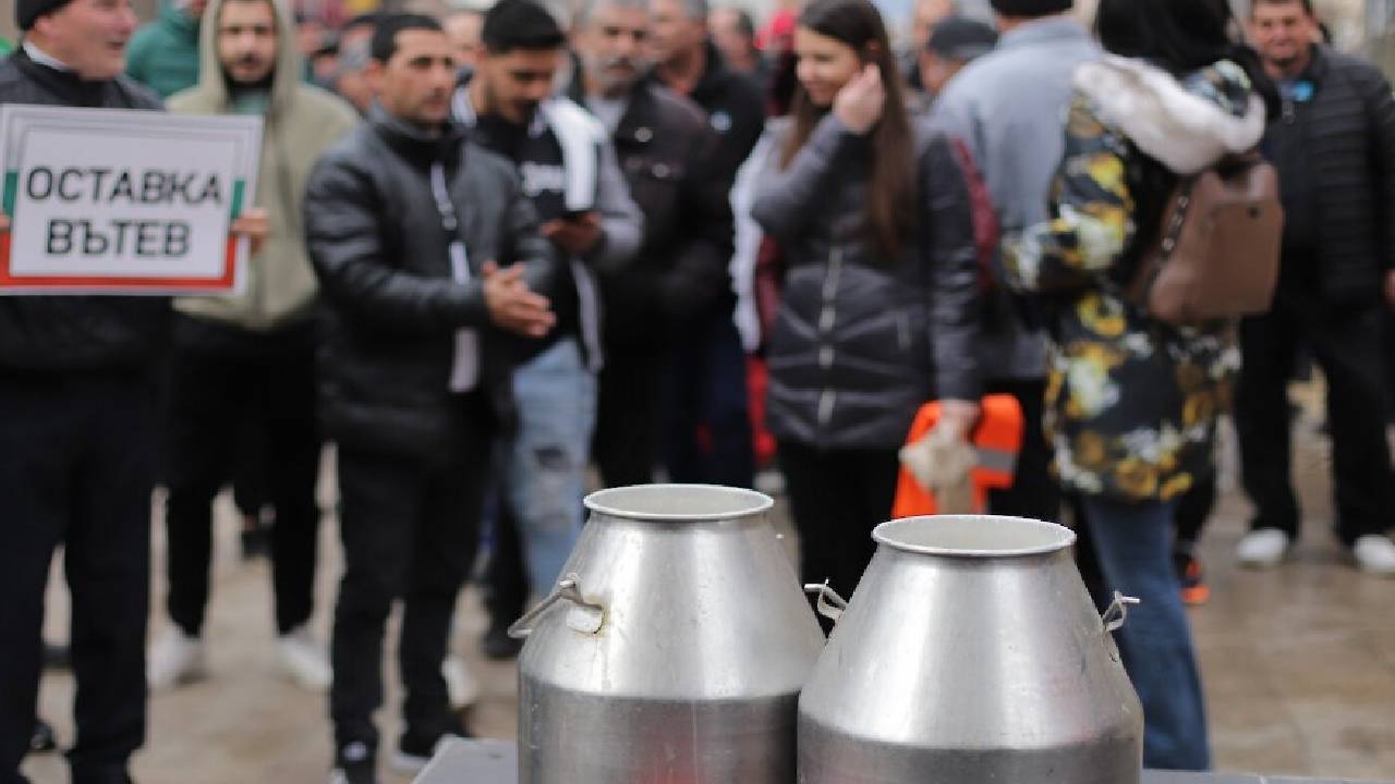 протест мляко