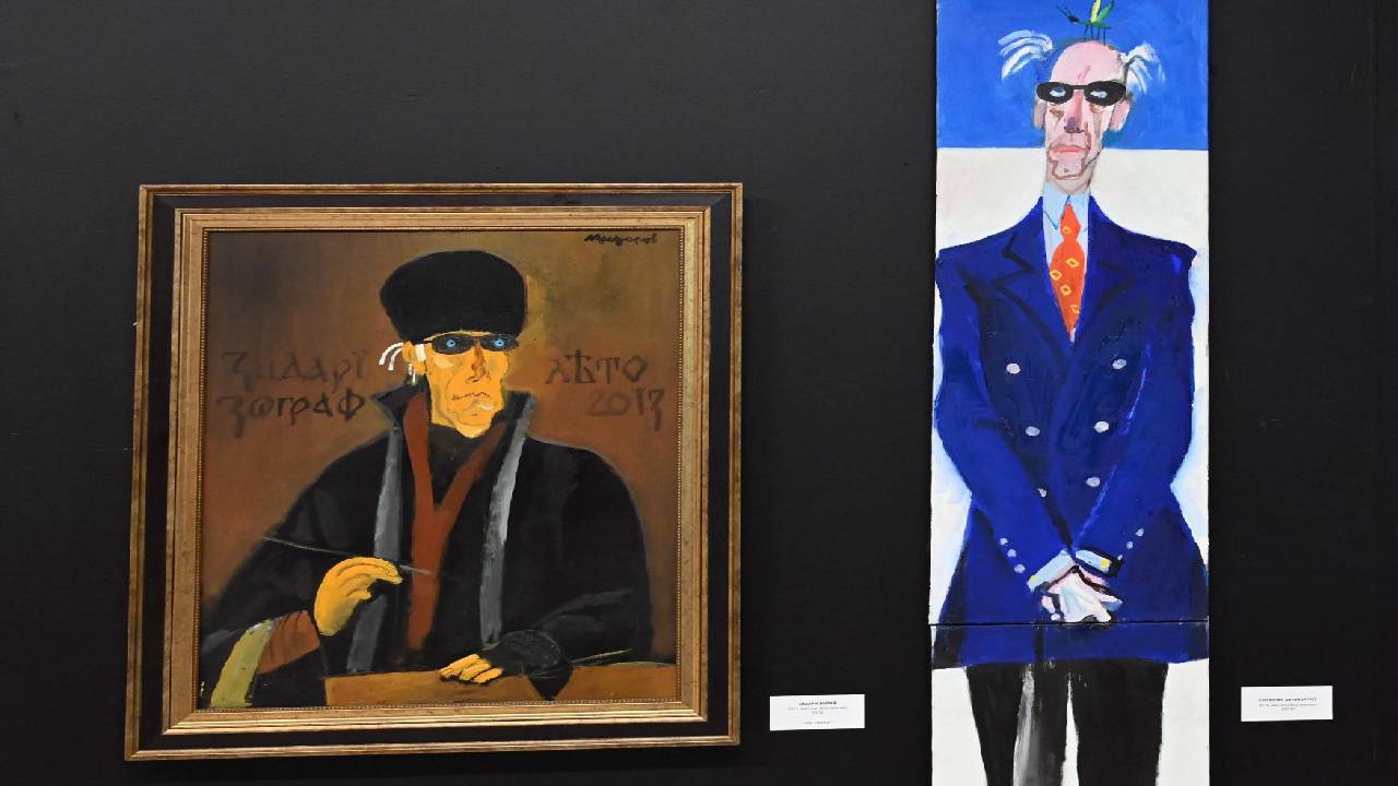 Любен Зидаров автопортрет