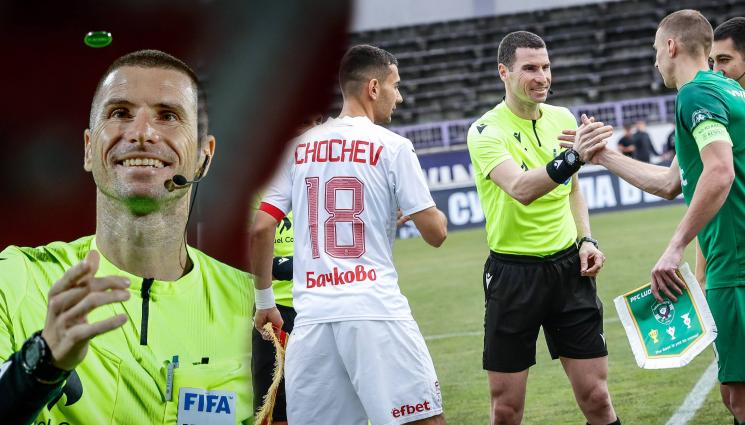 Кабаков Лудогорец - Хванал им е цаката: Георги Кабаков с втори пореден наряд за кървав мач на Лудогорец