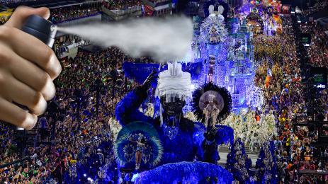 Рио де Жанейро карнавал денга спрей