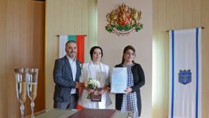 Кметът на Варна Благомир Коцев поздрави младоженците по случай Седмицата