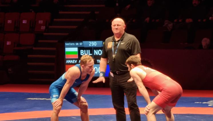 Абу Муслим Амаев - Втори медал за класиците: Абу-Муслим Амаев пребори норвежец за бронза на европейското