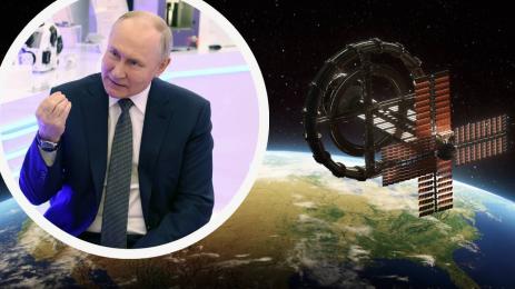 Путин сателит космос