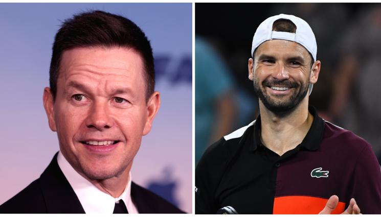 Григор Димитров Марк Уолбърг - Холивудска звезда празнува с Гришо