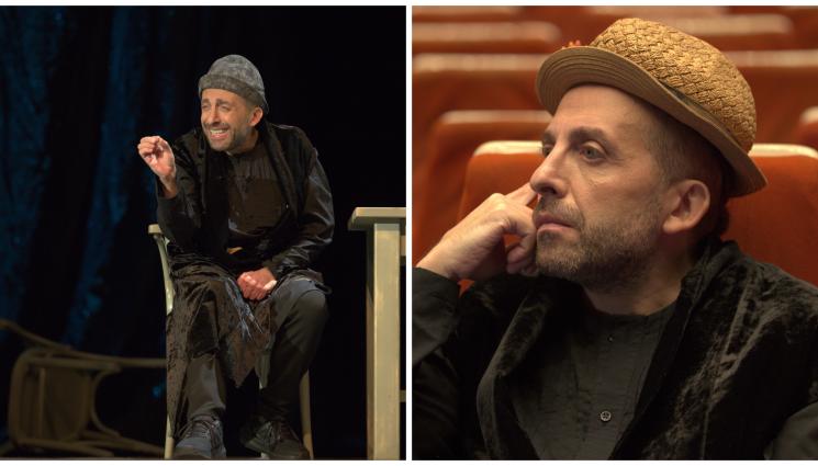 Мариус - В ДЕНЯ НА ТЕАТЪРА: Мариус рецитира Шекспир