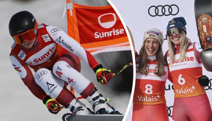 ски алпийски жени - Лара Гут-Бехрами спечели спускането в Кранс-Монтана
