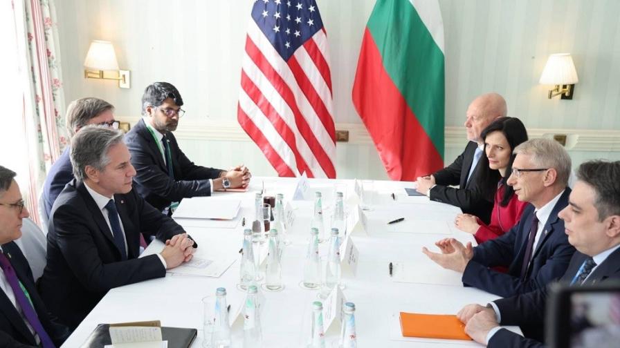 Държавният секретар на САЩ: България е изключителен партньор