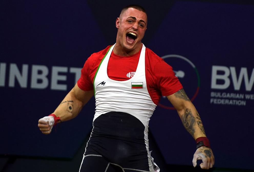 КарлосНасар е новият европейски шампион по вдигане на тежести в
