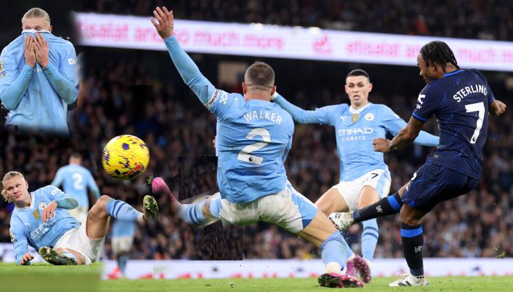 Стърлинг Челси Манчестър Сити - ЕГАТИ МАЧА! Наточен Челси показа зъбките си срещу шампиона Манчестър Сити (ВИДЕО)